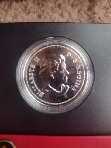 Royal Canadian Mint 2005 Fine Silver Dollar - Photo 3