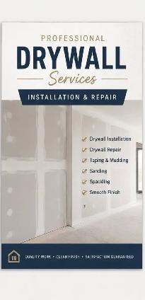 Drywall Repair & Finishing