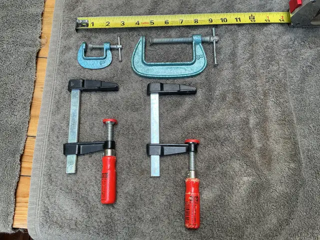 4 Assorted Clamps Tools !