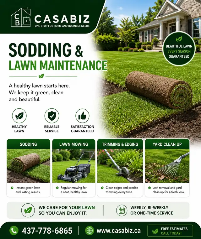 Sodding/Landscaping