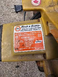 Black & Decker 7-1/4 Inch Circular Saw - Photo 2
