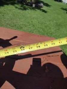 36' vintage wood ships wheel - Photo 2