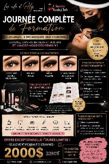 FORMATION EXTENSIONS DE CILS ET REHAUSSEMENT