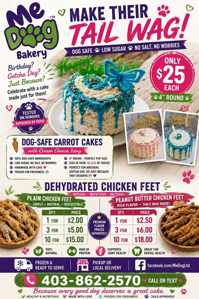 Dog cakes