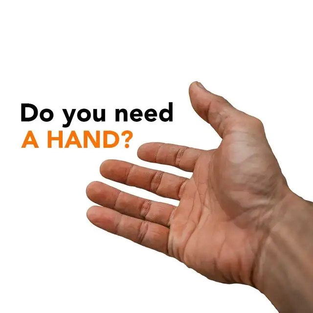 NEED A HAND? Call me