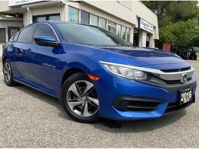 2016 Honda Civic LX Sedan 6MT - BACK-UP CAM! HTD SEATS! CAR PLAY