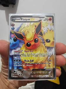 Pokémon Flareon EX Card Pokemon card rc28/32