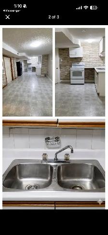 1 Bedroom 1 Bath Bright  Basement Apartment - Prime Oakville