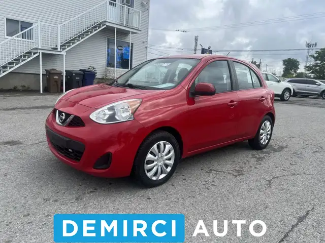 2015 Nissan Micra S JAMAIS ACCIDENTÉECAMERA DE RECUL