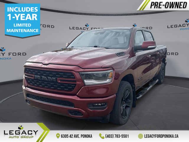 2022 Ram 1500 Sport - Android Auto - Apple CarPlay