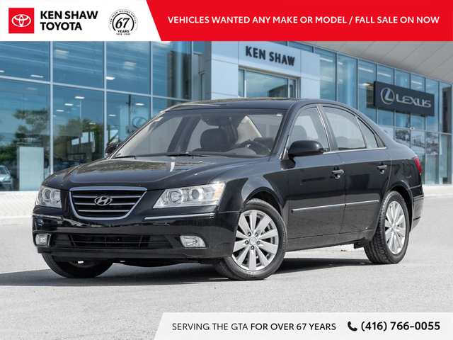 2009 Hyundai Sonata GL LOW KM AS IS SPECIAL PRICE / NOT SOLD...