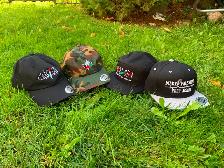 12 Custom Embroidery Hats Baseball Caps $16 each! Free Delivery! - Photo 4