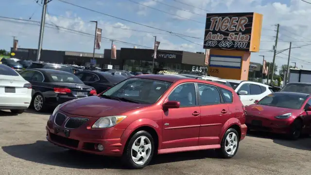 2007 Pontiac Vibe HATCHBACK, TOYOTA ENGINE, ONLY 139KMS, AUTO, C