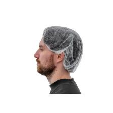 Medsup 21' White Polypropylene Bouffant Cap - 1000pcs - Photo 4