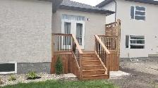 Deck and fence construction - Photo 4