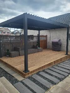 Deck and fence construction - Photo 8