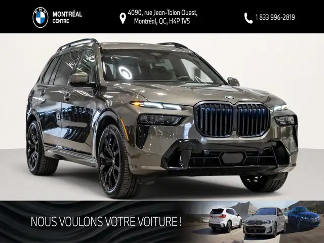 2026 BMW X7 xDrive40i | Premium | M Sport Pro | Freins M Sport