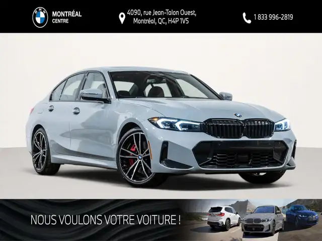 2024 BMW 3 Series 330i xDrive | Premium Amélioré | M Sport
