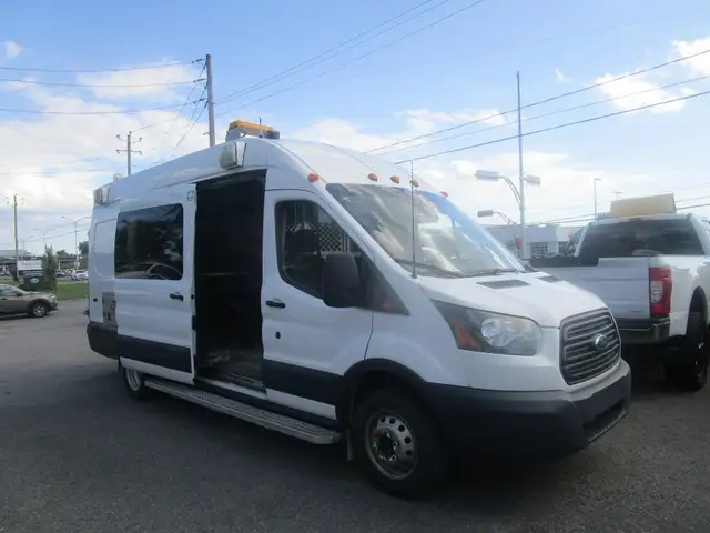 Ford Transit-350 T-350 service dur EL toit surélevé allonge port