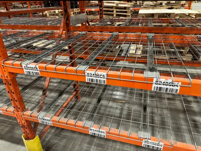 42" x 46" USED WIRE MESH DECK FOR PALLET RACKING - 905-506-7225