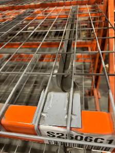 USED WIRE MESH DECK 42' x 46' FOR WAREHOUSE RACK - Photo 3