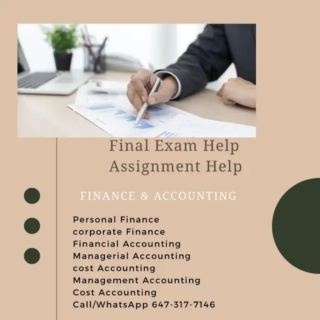 Accounting • Finance • Economics KILLING YOU?We deliver A