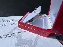 #884 - .31 Carat Diamond Studs, 18kt Yellow Gold Screwbacks - Photo 5
