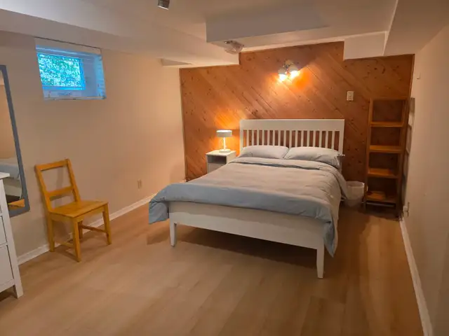 Fully Furnished 1-Bedroom Basement Apartment