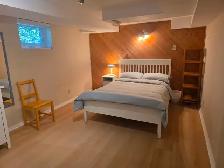 Fully Furnished 1-Bedroom Basement Apartment