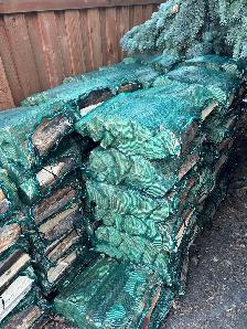 Dry Pine Firewood Bags: Delivery Available