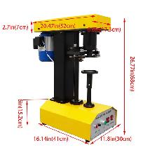 110V Semi Auto 85mm Tin Can 1.75-7.8' Sealing Machine 020154 - Photo 2