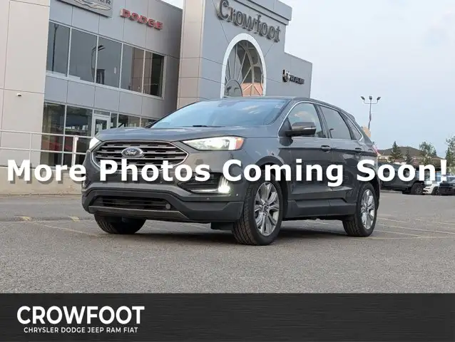 2022 Ford Edge Titanium  AWD - Leather Seats - Parking Sensors