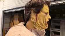 Life-Size, Texas chainsaw massacre Leatherface animatronic Hallo - Photo 8