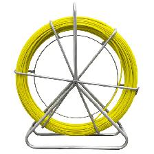 Fish Tape Fiberglass 8MM 328FT Duct Rodder Tool 170547 - Photo 2