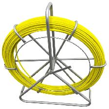 Fish Tape Fiberglass 8MM 328FT Duct Rodder Tool 170547 - Photo 7