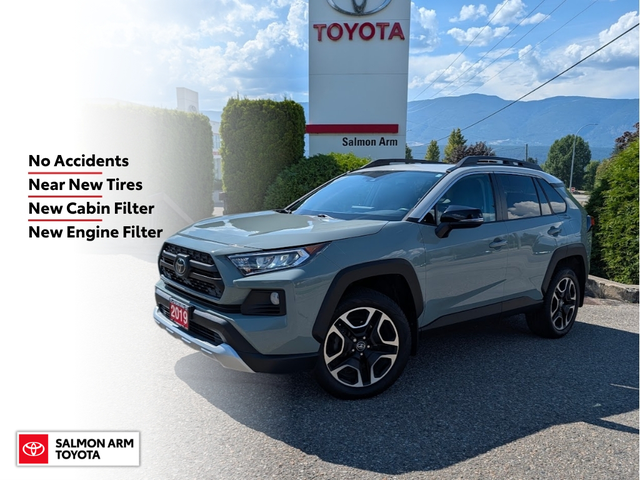 2019 Toyota RAV4 Trail TRAIL, AWD, NEAR NEW TIRES, NEW FILTERS
