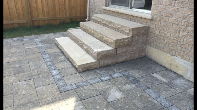 Beige Natural Stone Steps – Starting From $42.70/Sqft