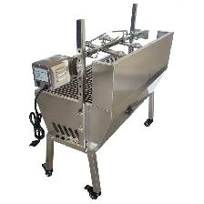 35inch Stainless Steel BBQ Pig Lamb Goat Spit Roaster 251119 - Photo 8
