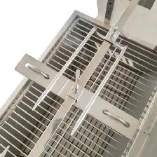 35inch Stainless Steel BBQ Pig Lamb Goat Spit Roaster 251119 - Photo 10