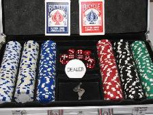 Bicycle 300 Piece Poker Set in Lockable Aluminum case, LIKE NEW - Photo 4