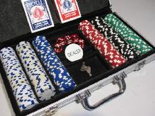 Bicycle 300 Piece Poker Set in Lockable Aluminum case, LIKE NEW - Photo 8