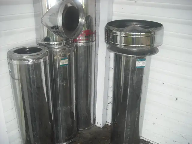 CHEMINÉE POUR POÊLE À BOIS
