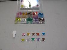 100 Pieces Mini Profile Car Fuses Set, BRAND NEW - Photo 6