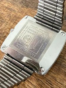 Vintage Rado NCC 101 TV Dial Stainless Steel Automatic Watch - Photo 7