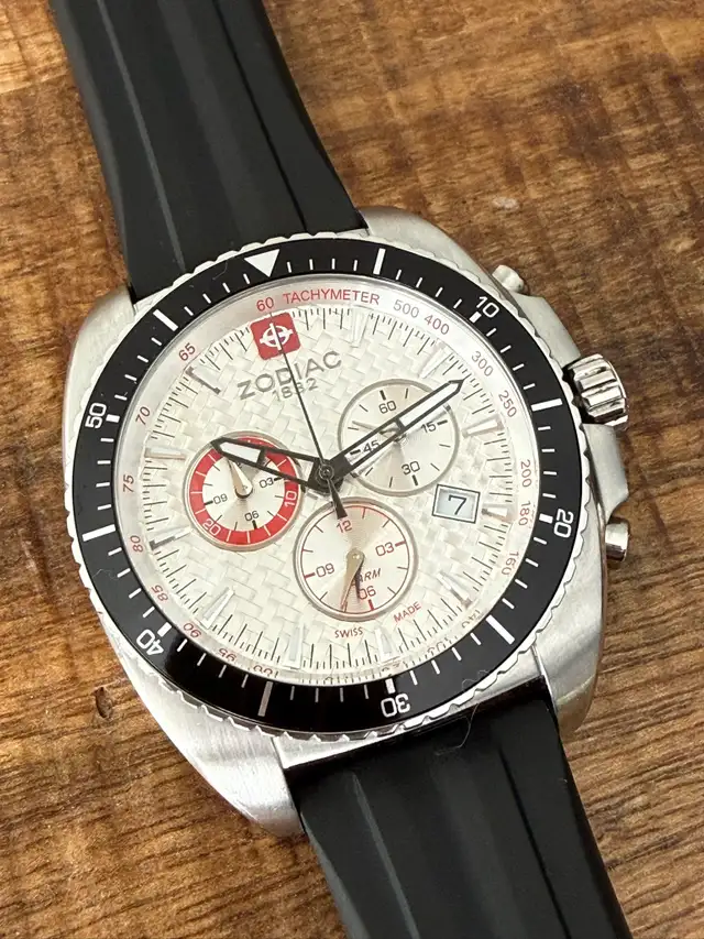 Zodiac ZO5506 Speed Dragon Alarm Chronograph Watch - 43mm