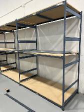 Used ezrect shelving - 8’ tall x 48" deep x 6’ long - Photo 3