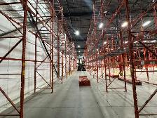 Used 48" deep pallet racking frames 6’ tall to 26’ tall. - Photo 3