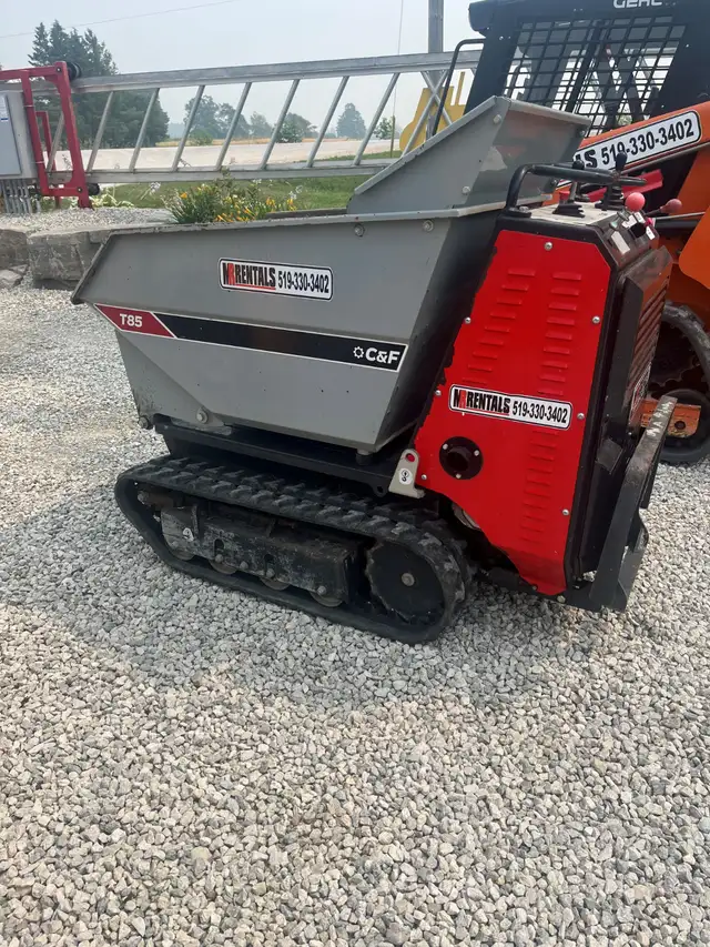 T85 Tracked Dump Box For Rent!
