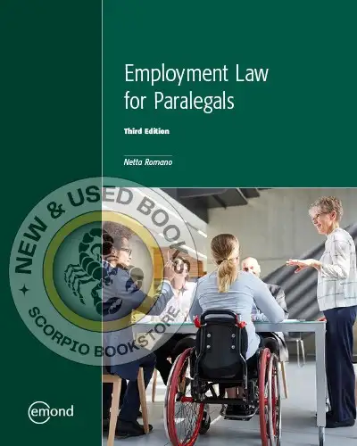 Emond Employment Law for Paralegals 3rd 9781774627037