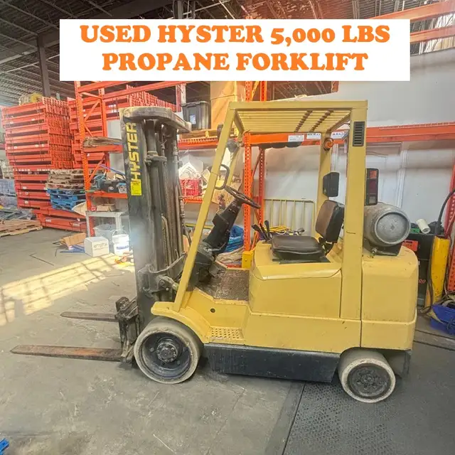Hyster Forklift 5000 Lbs Capacity Porpane